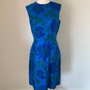 Cobalt Silk 60s Sheath